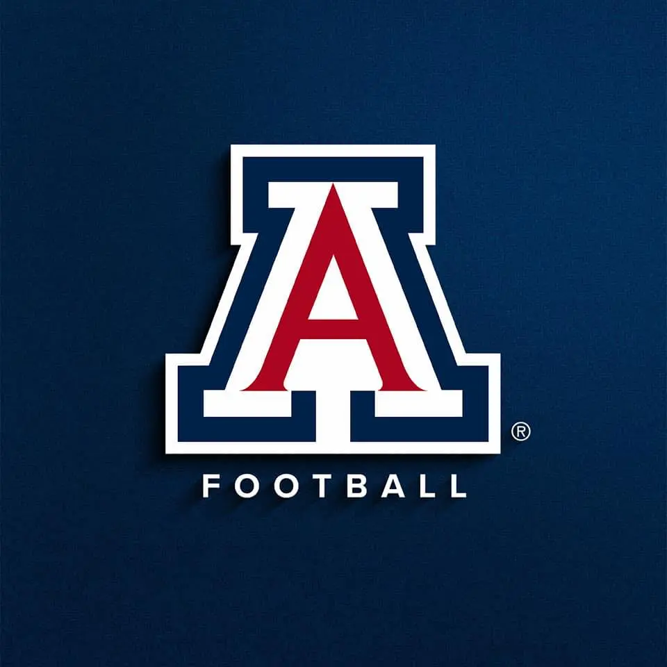 A picture of the arizona football team logo.