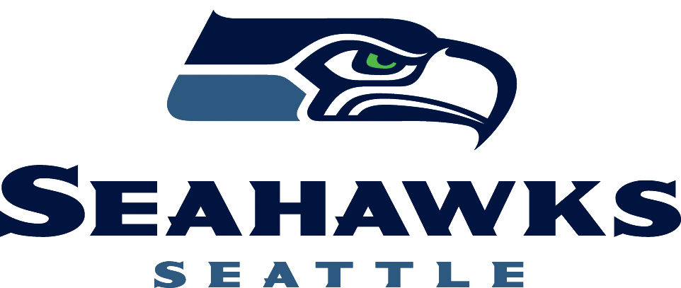 A picture of the seahawks logo.